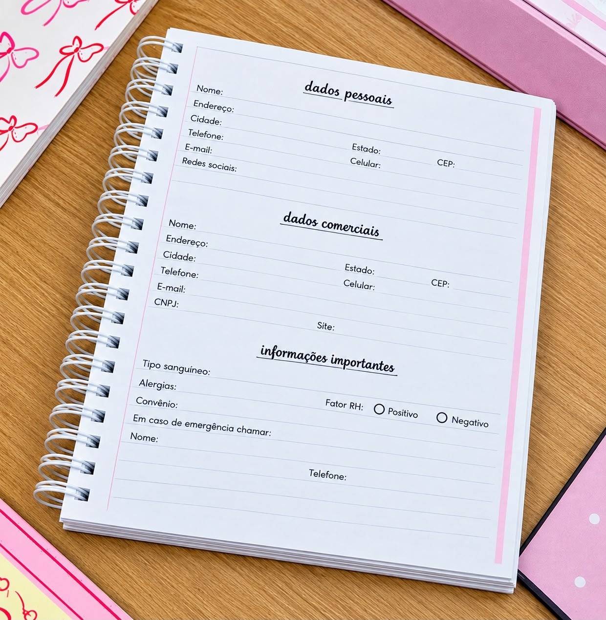 Caderno Profissões